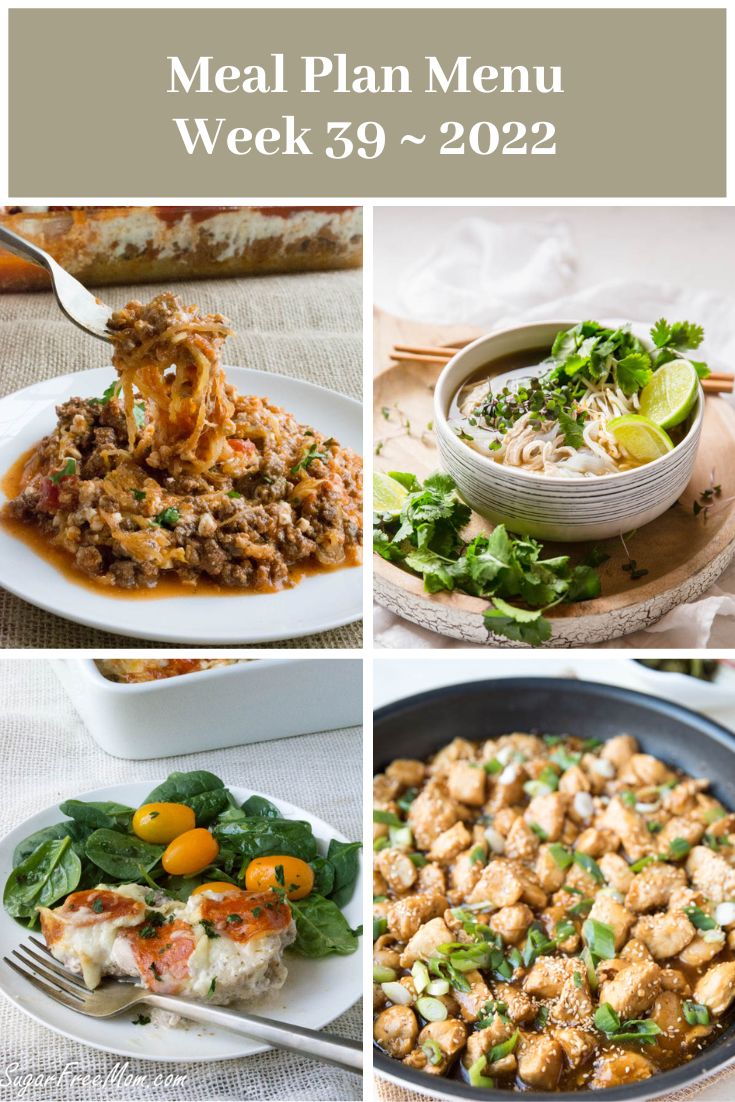 Low-Carb Keto Fasting Meal Plan Menu Week 39