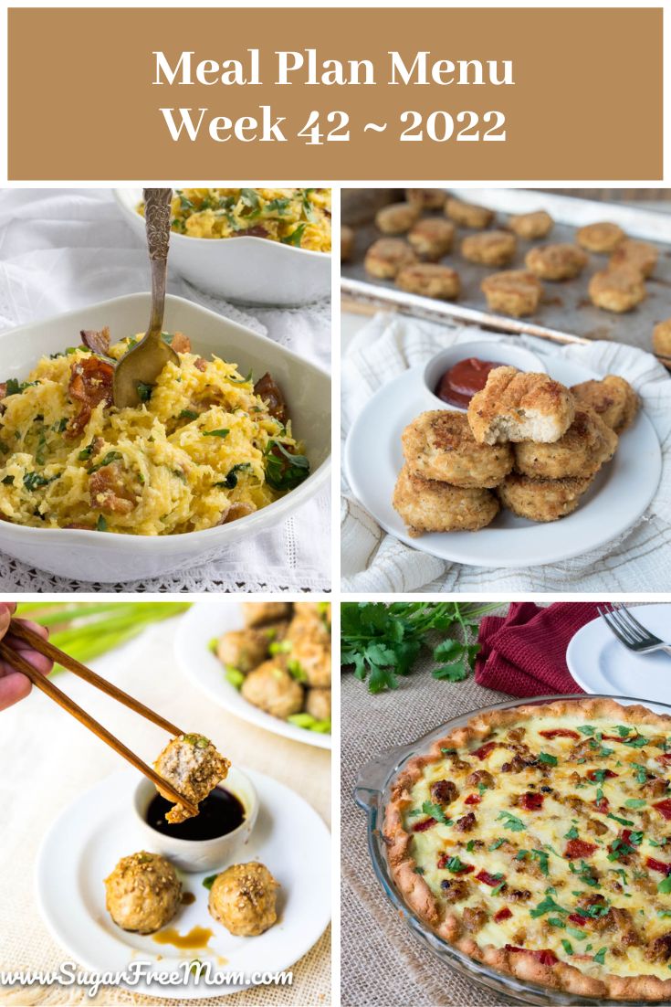 Low-Carb Keto Fasting Meal Plan Menu Week 42