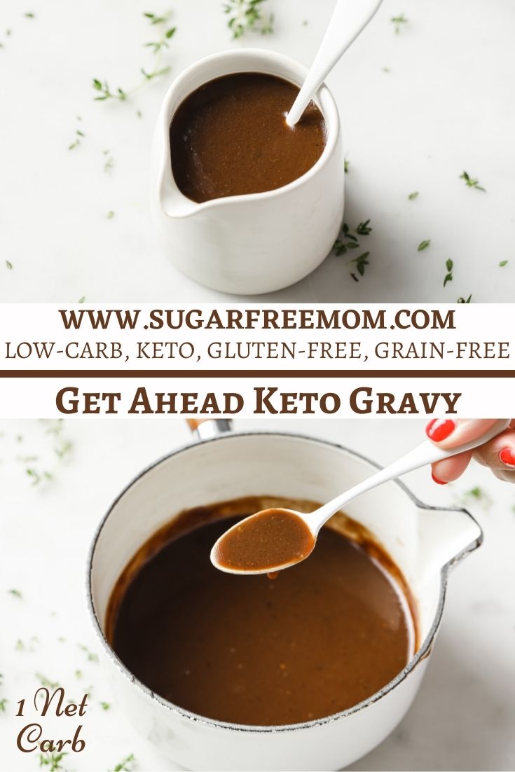 Perfect Get Ahead Keto Gravy (Low Carb, Gluten Free)