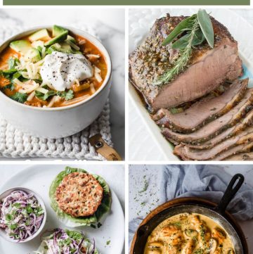 Meal Plan Menu Week 51 2022 - Pinterest