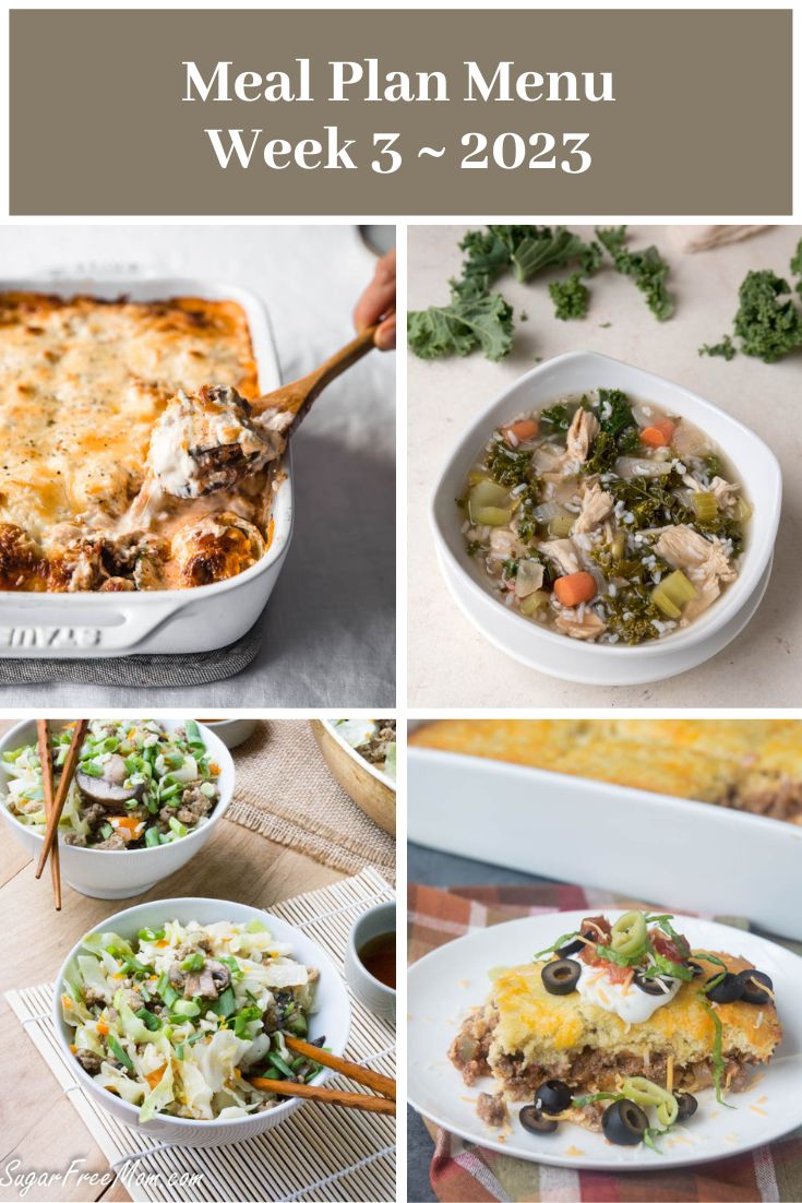 30% Off Low-Carb Keto Fasting Meal Plan Menu Week 3