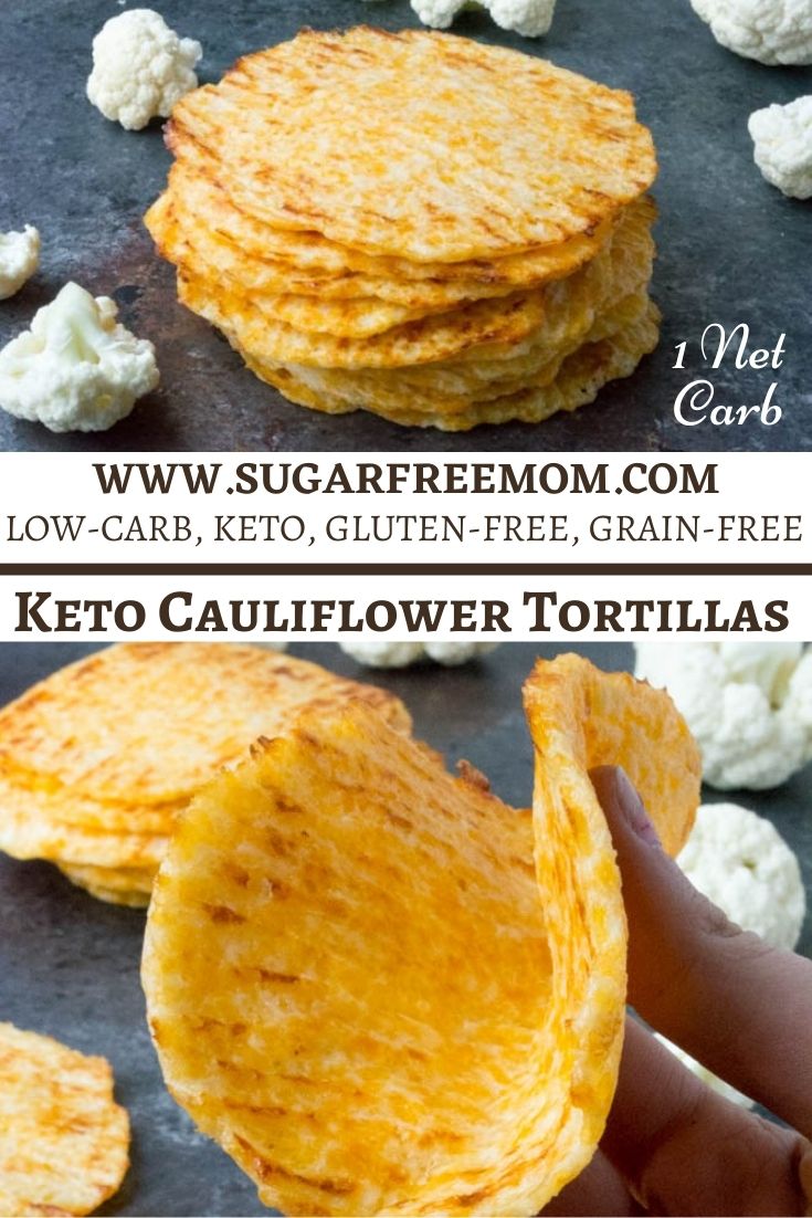 Keto Low Carb Cauliflower Tortillas (How To Video)
