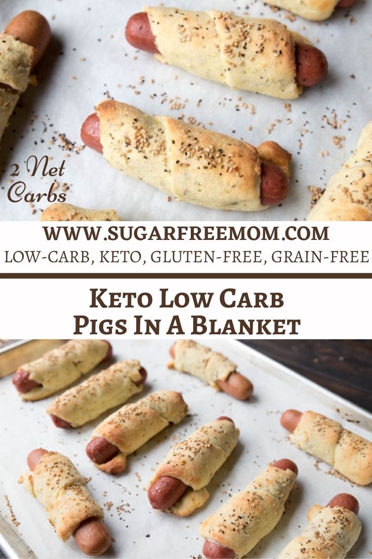 Low Carb Keto Pigs in a Blanket (Gluten Free, Nut Free, How To Video)