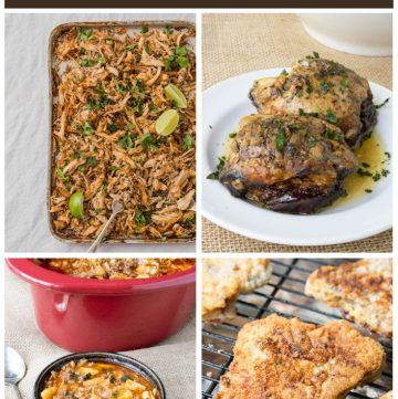 Low-Carb Keto Meal Plan Menu Week 16