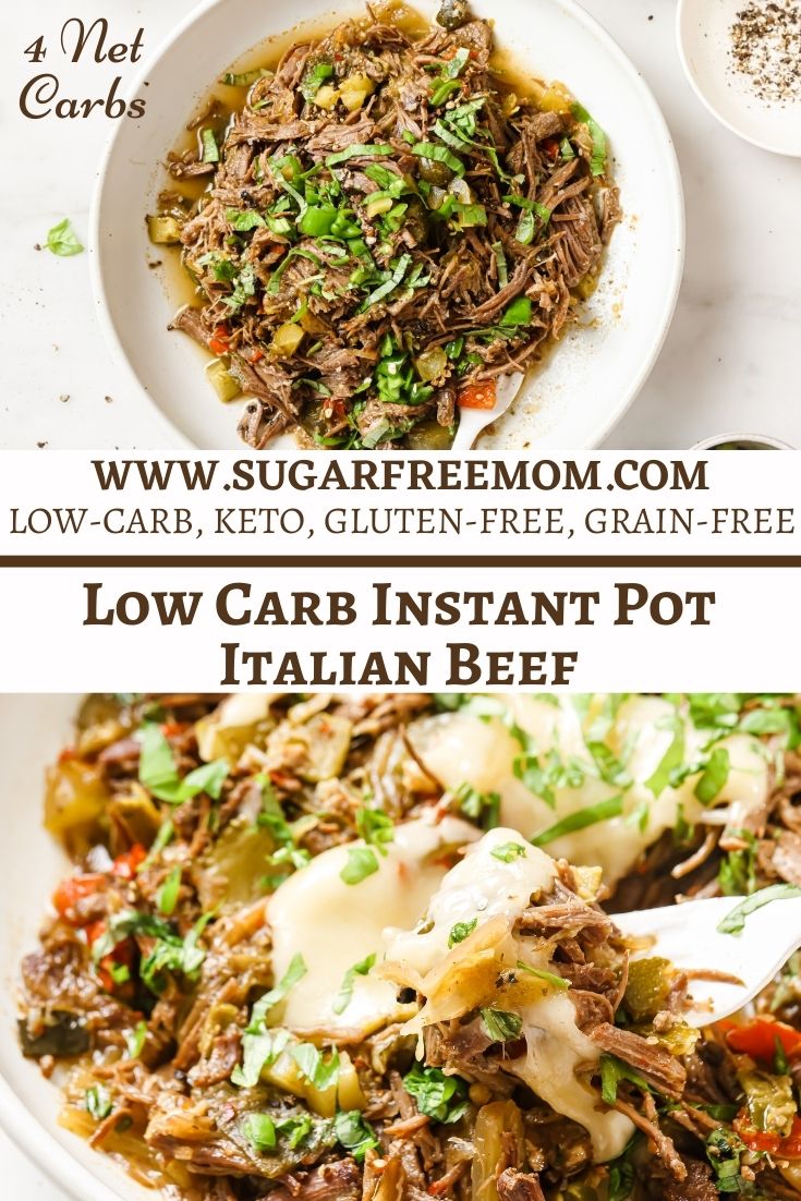 Keto Low Carb Instant Pot Italian Beef