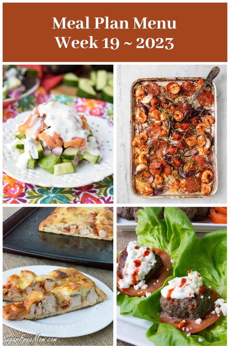 Low-Carb Keto Meal Plan Menu Week 19