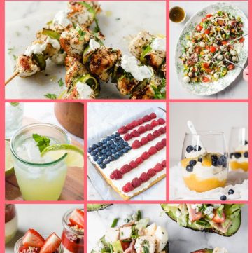Best Healthy 4th of July Summer Recipes - 2023 Coverpage