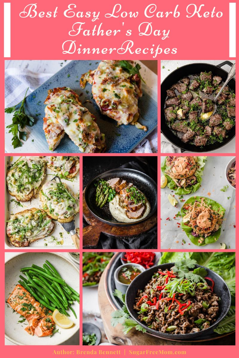 Best Easy Low Carb Keto Father's Day Recipes for Dinner