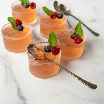 Easy Healthy Homemade Sugar Free Jello (Electrolytes)