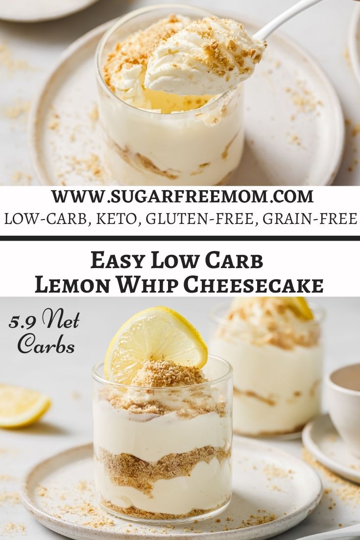 Easy Keto Low Carb No Bake Lemon Cheesecake Recipe