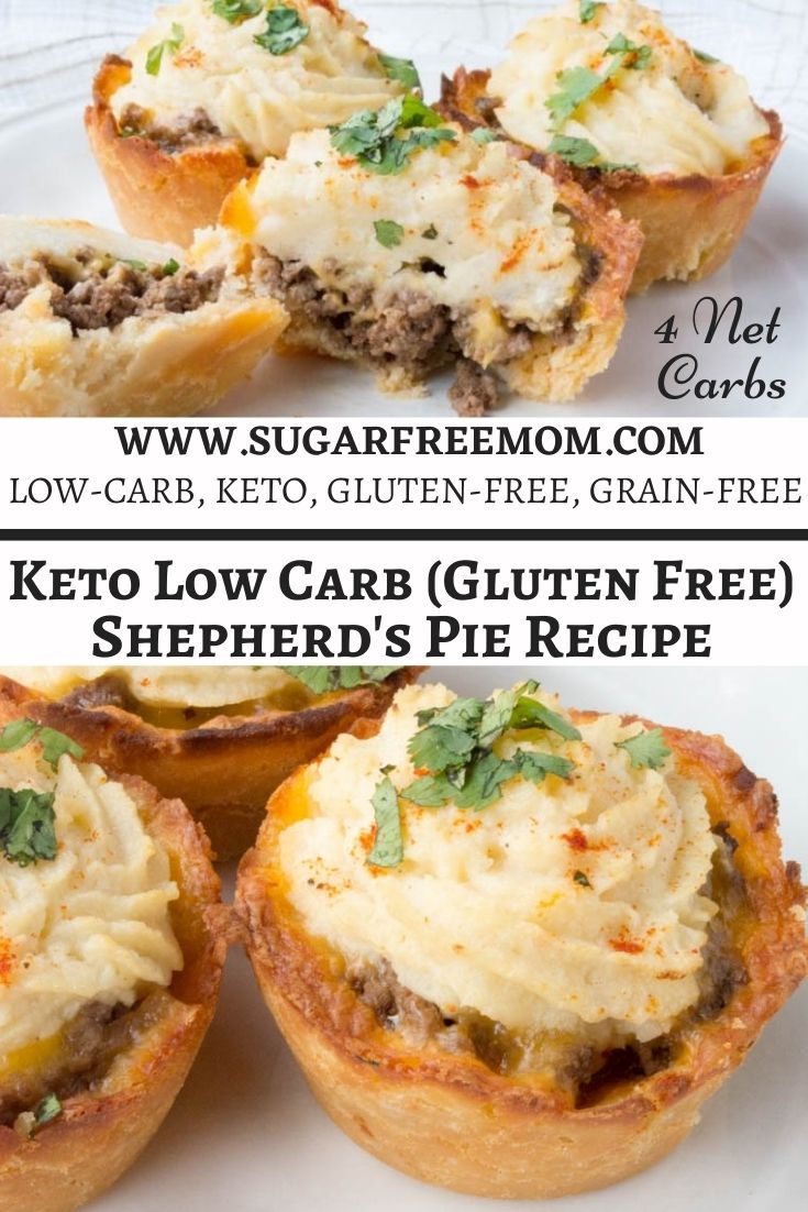 Keto Low Carb Shepherd's Pie Recipe (Gluten Free)