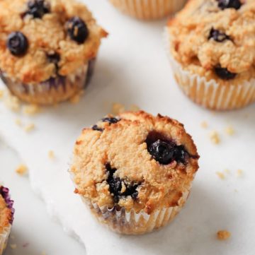 Cottage Cheese Blueberry Muffins portrait 7 - 720px x 1080px