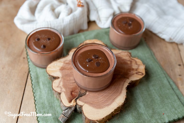 Sugar Free Keto Cottage Cheese Chocolate Mousse