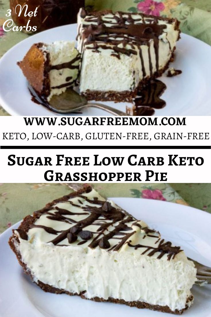 Keto Grasshopper Pie