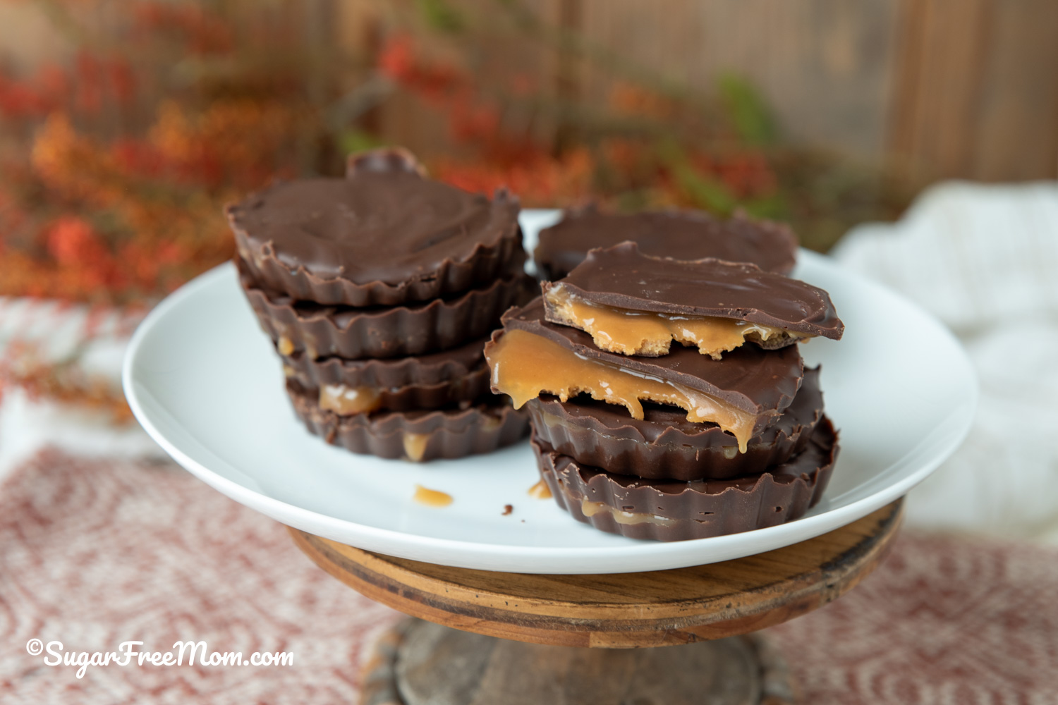 Keto Caramel Peanut Butter Cups