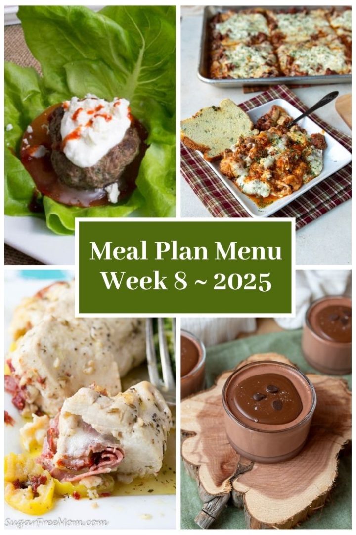 Low Carb Keto Intermittent Fasting Meal Plan week 8 - Sugar-Free Mom