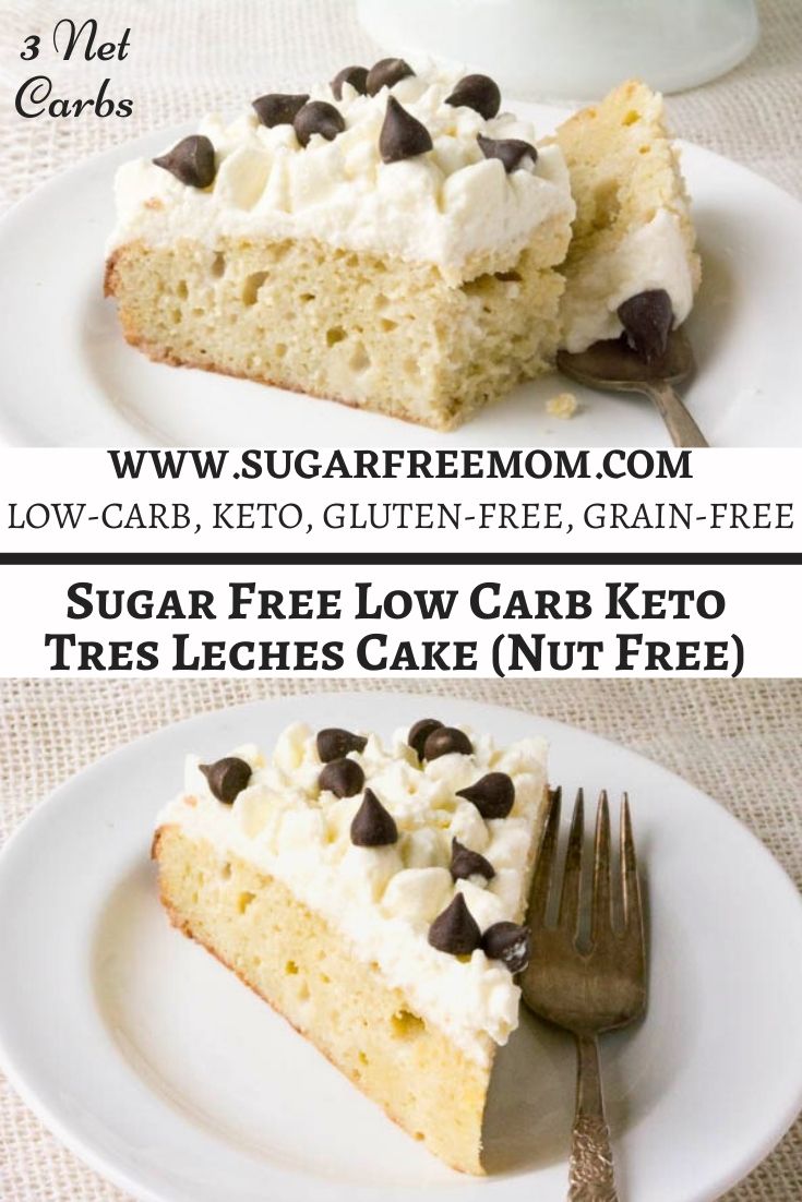 Low Carb Keto Tres Leches Cake
