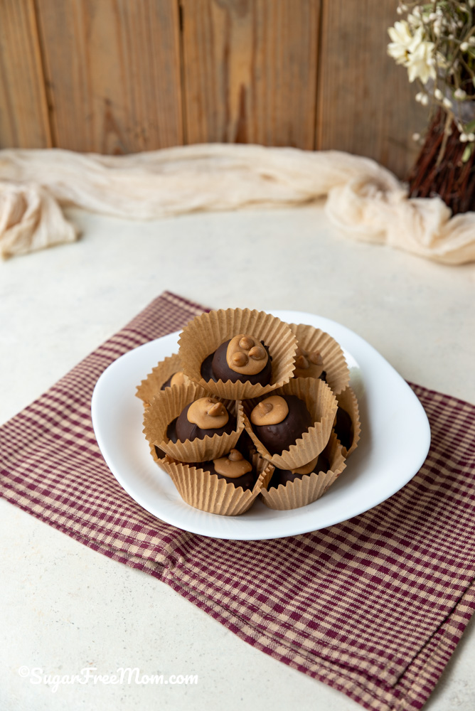 If you’re looking for a no added sugar snack that’s easy to make, low carb, keto-friendly, and downright tasty, you’re in the right place. These keto peanut butter yogurt bites are so creamy, have added protein and take minutes to make!