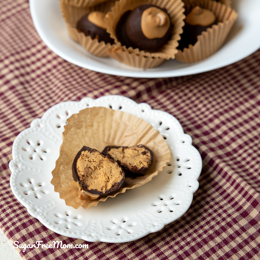 If you’re looking for a no added sugar snack that’s easy to make, low carb, keto-friendly, and downright tasty, you’re in the right place. These keto peanut butter yogurt bites are so creamy, have added protein and take minutes to make!