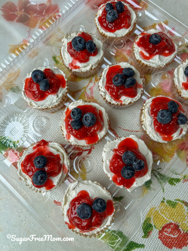 These No Bake Mini Low Carb Keto Strawberry Cheesecakes are like tiny little clouds of creamy, fruity goodness that come together without even heating up your oven. 