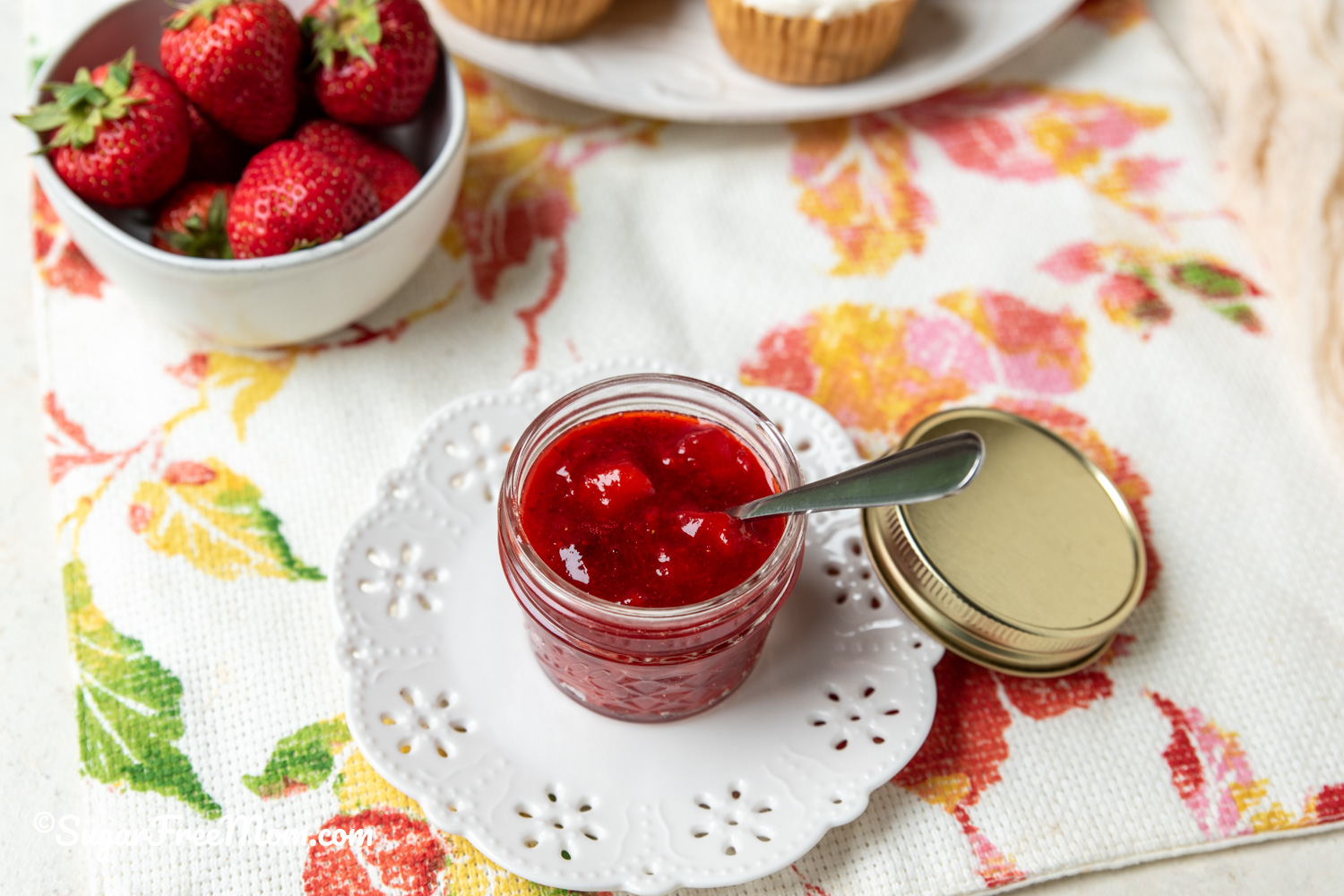 keto strawberry sauce