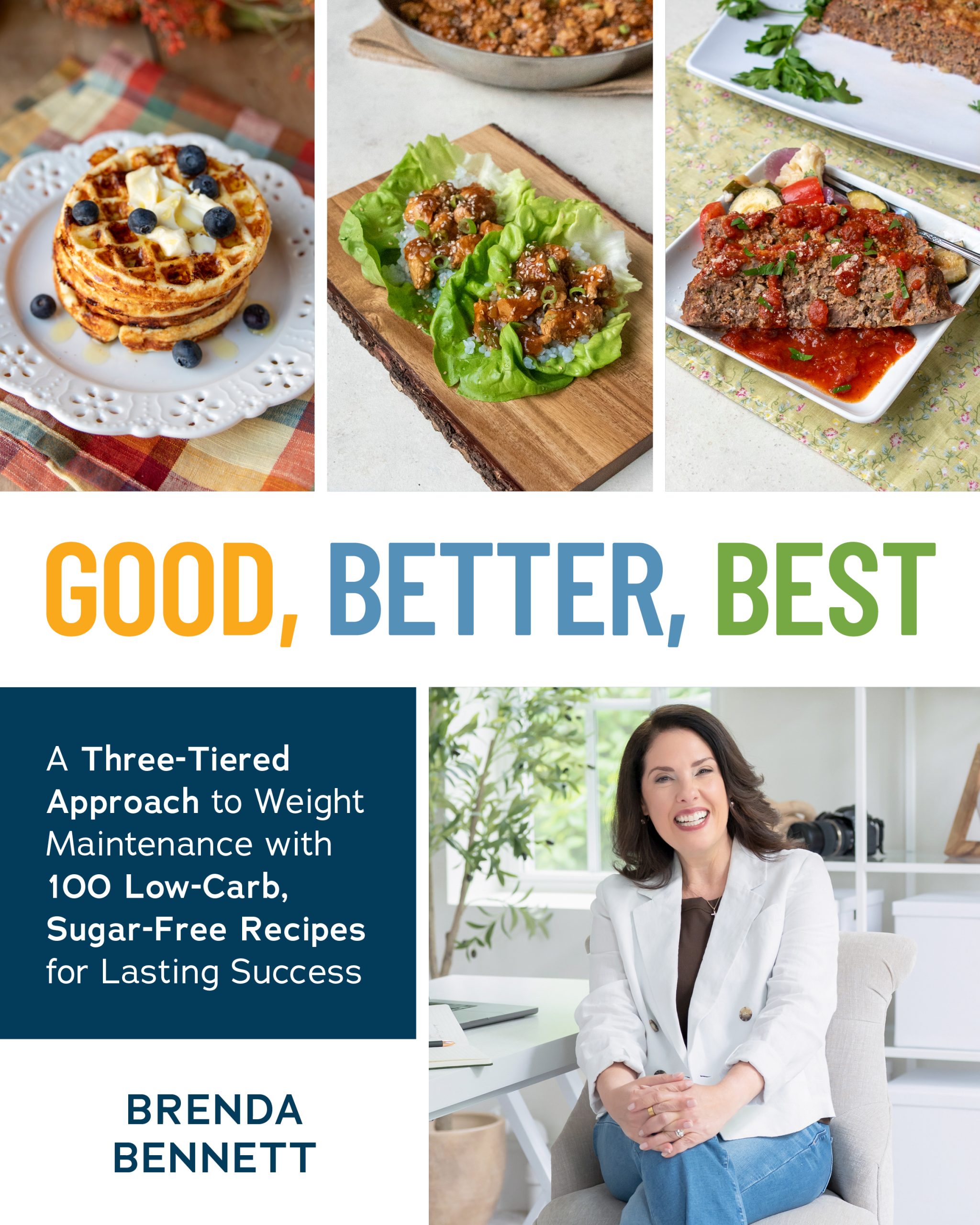 If you’ve ever lost weight only to find yourself gaining it back again (and again), I see you. You know what to eat, you’ve tried the plans, you’ve followed the rules. But when life gets hectic, stress kicks in, or your emotions take over, staying consistent can feel impossible. That’s why I wrote my new cookbook, Good, Better, Best—and I’m so excited to share that it’s now available for preorder on Amazon and in bookstores everywhere!