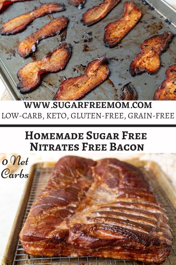 Homemade Sugar Free Nitrates Free Bacon