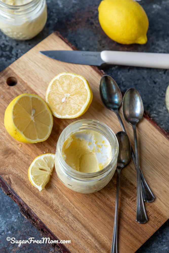 Keto Dairy Free  lemon protein pudding