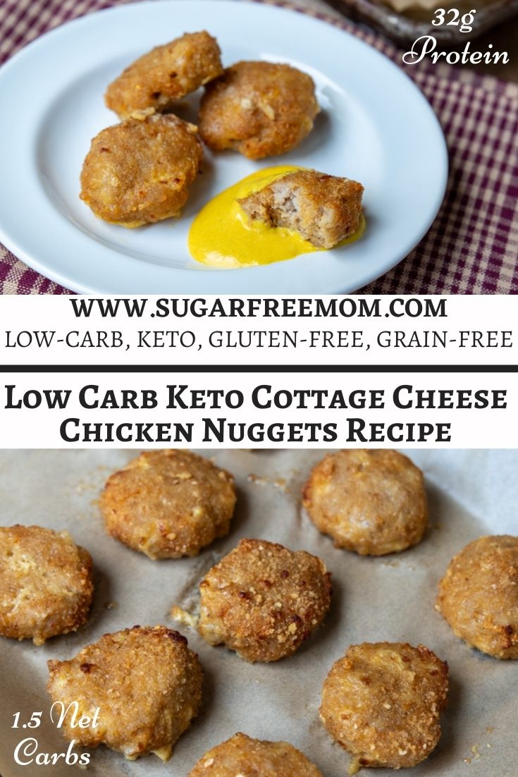 Low Carb Keto Cottage Cheese Chicken Nuggets