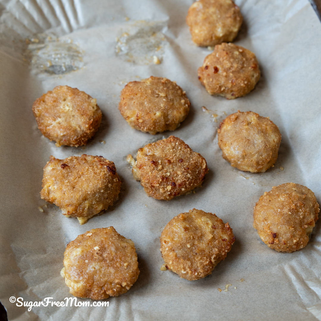 keto cottage cheese chicken nuggets