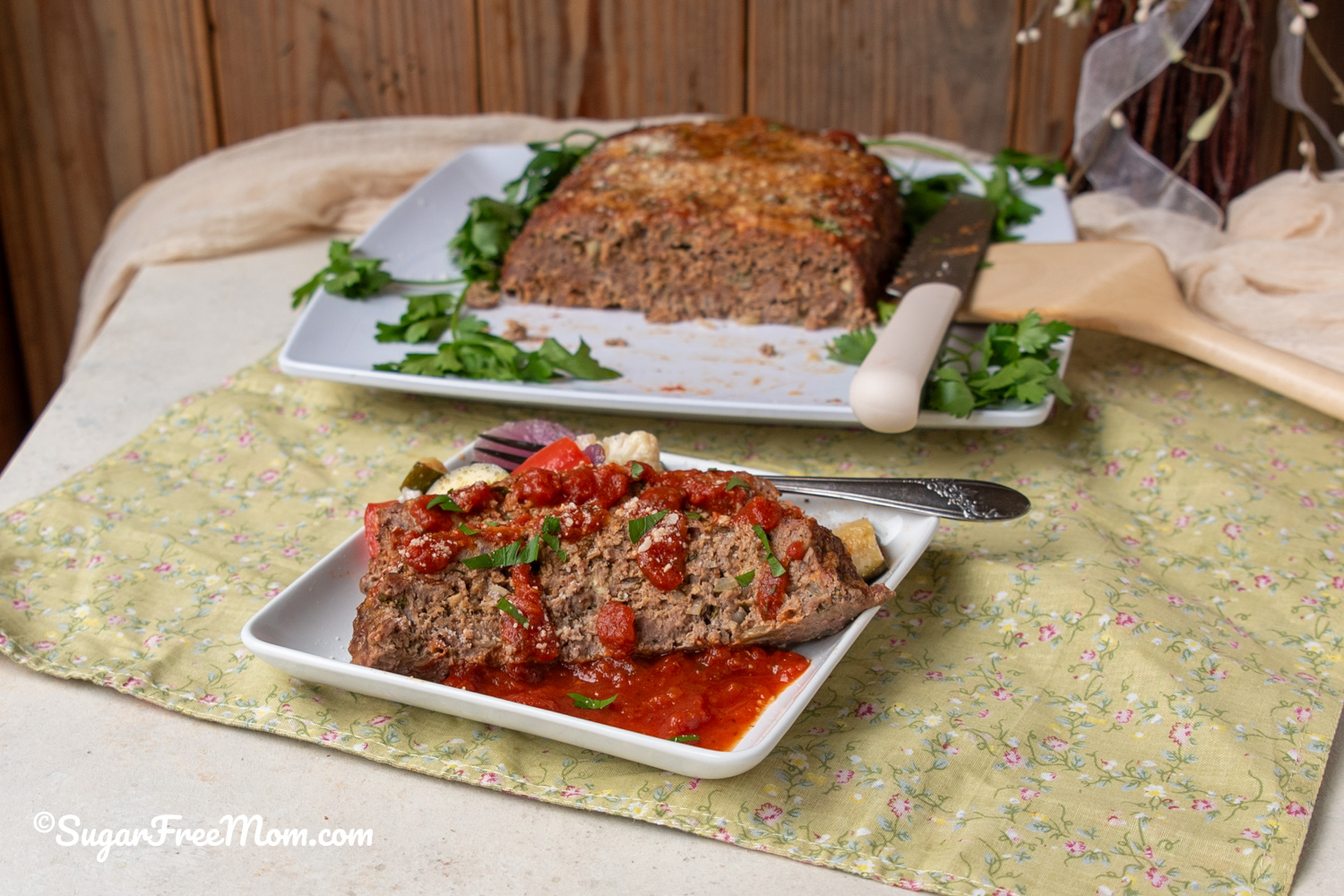 keto Italian meatloaf