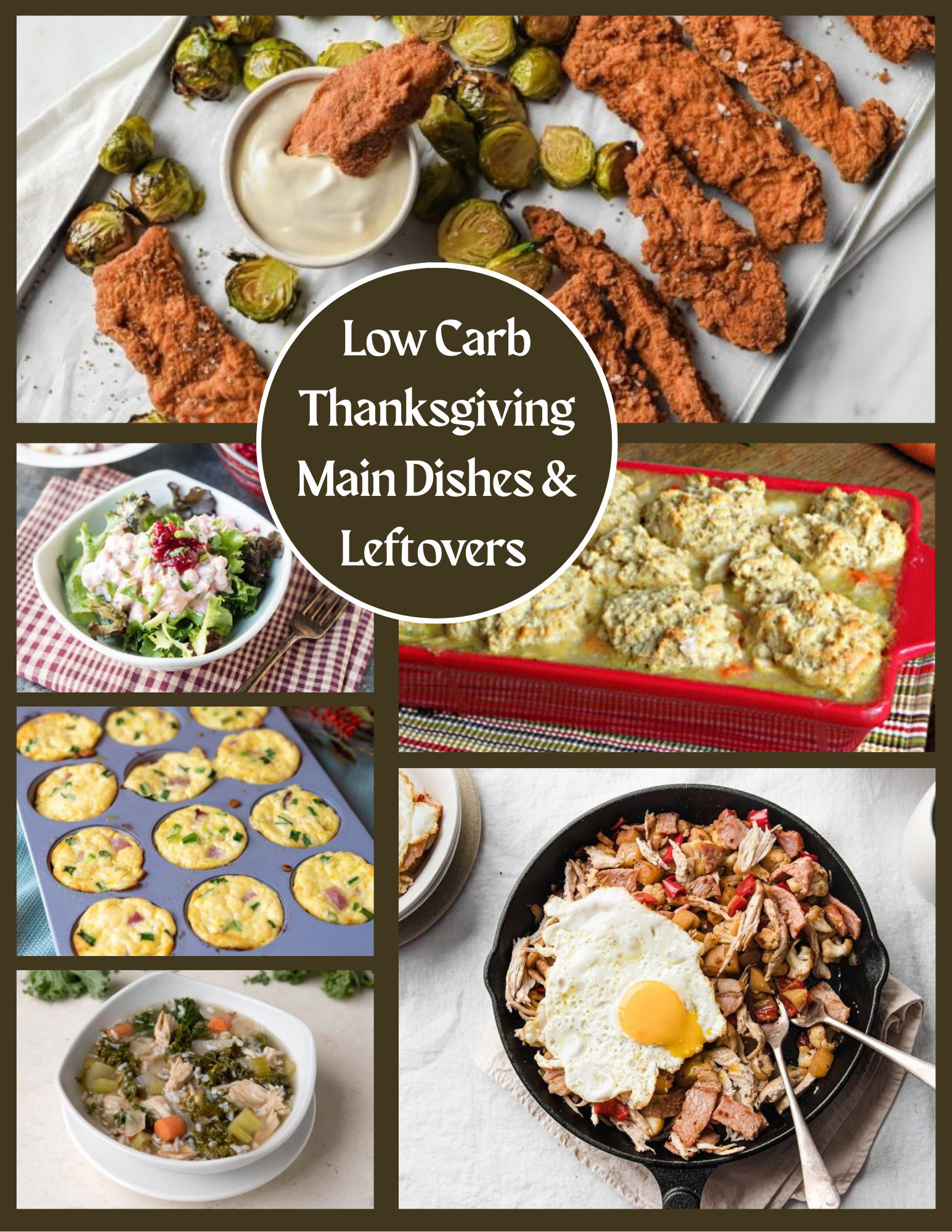 Low Carb Thanksgiving Mains & leftovers