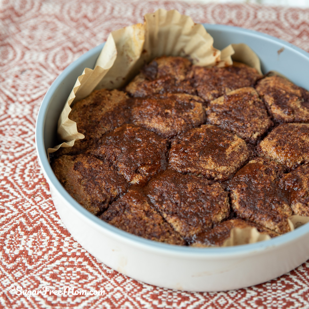 Sugar Free Low Carb Keto Lazy Method Cinnamon Rolls