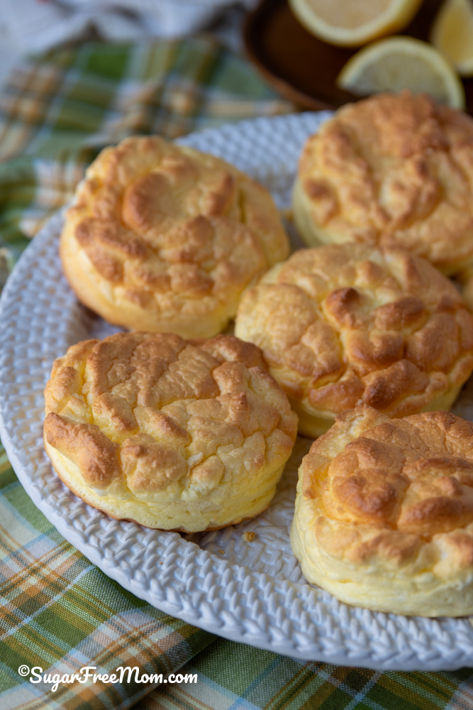keto lemon souffle cake
