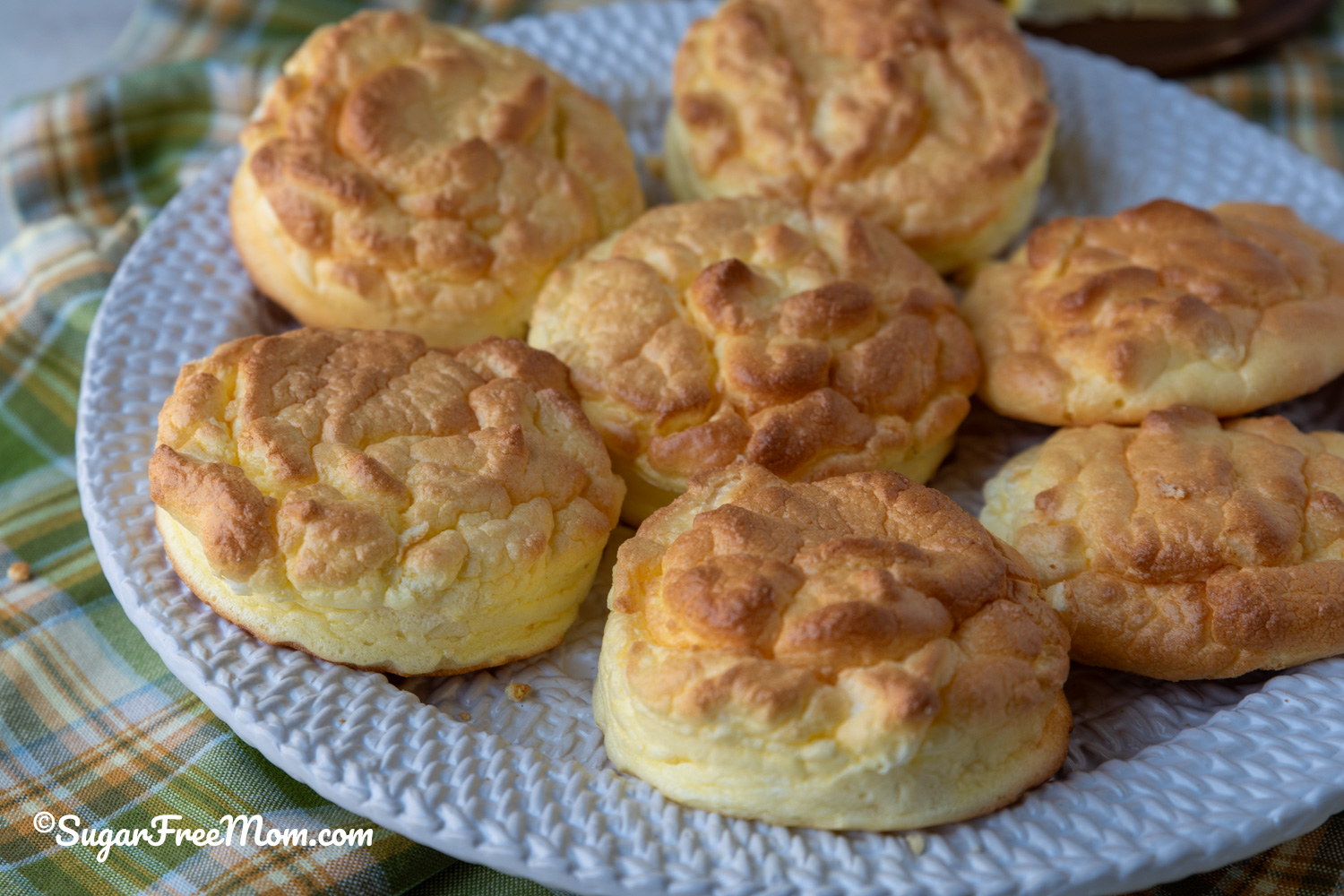 Sugar Free Lemon Souffle Cake