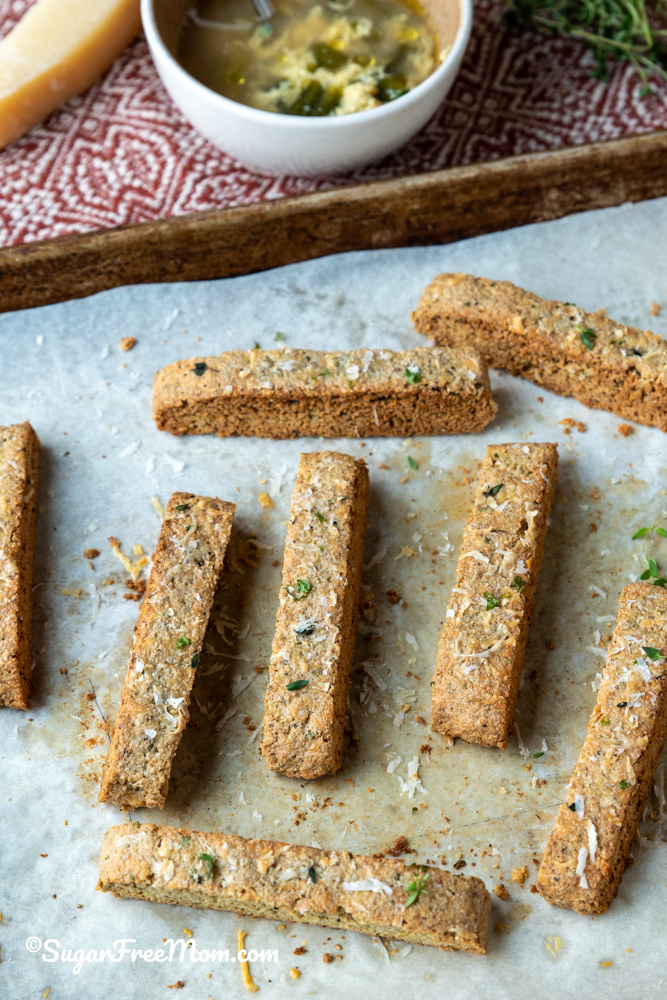 savory keto biscotti