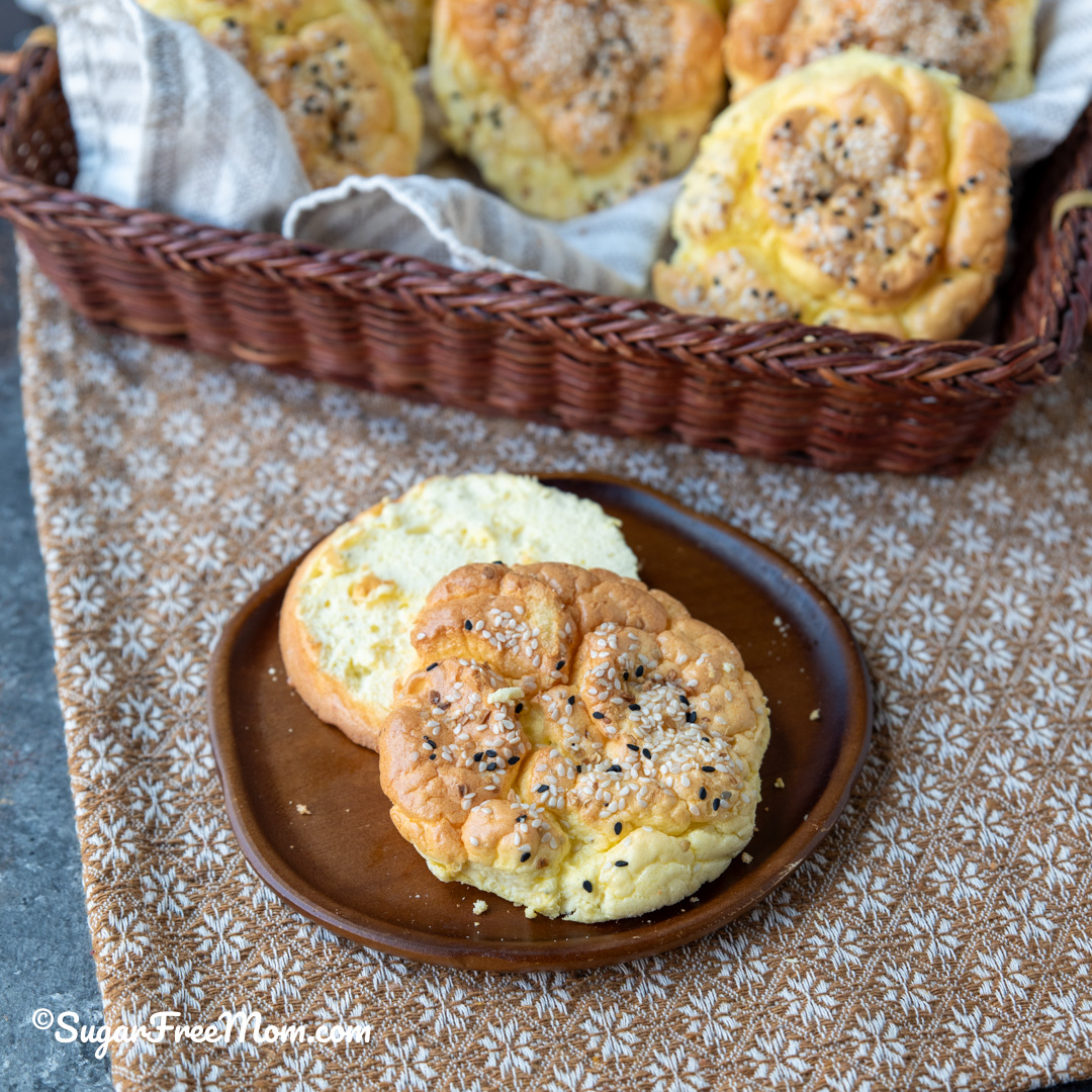 Keto Rolls- No Almond Flour, No Gums, No Flours