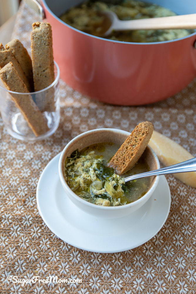Keto Italian Egg Drop Soup
