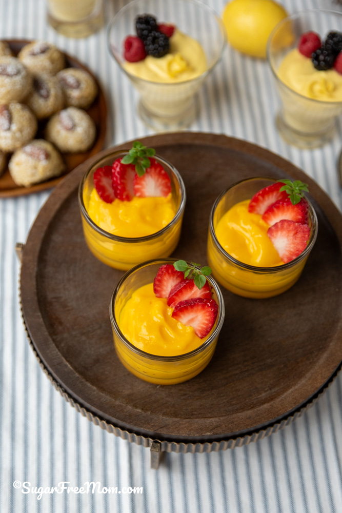 Sugar Free Lemon Zabaglione