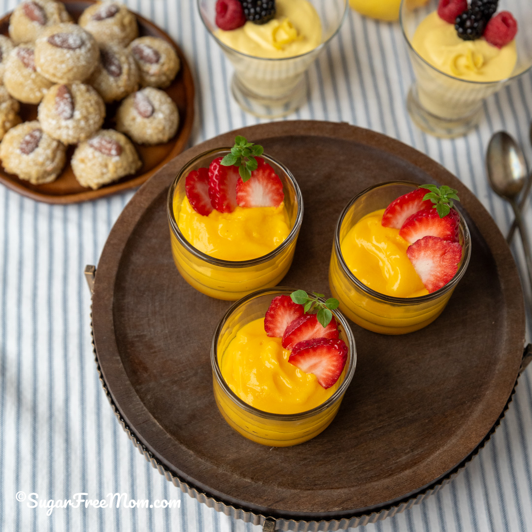 Sugar Free Keto Italian Lemon Zabaglione