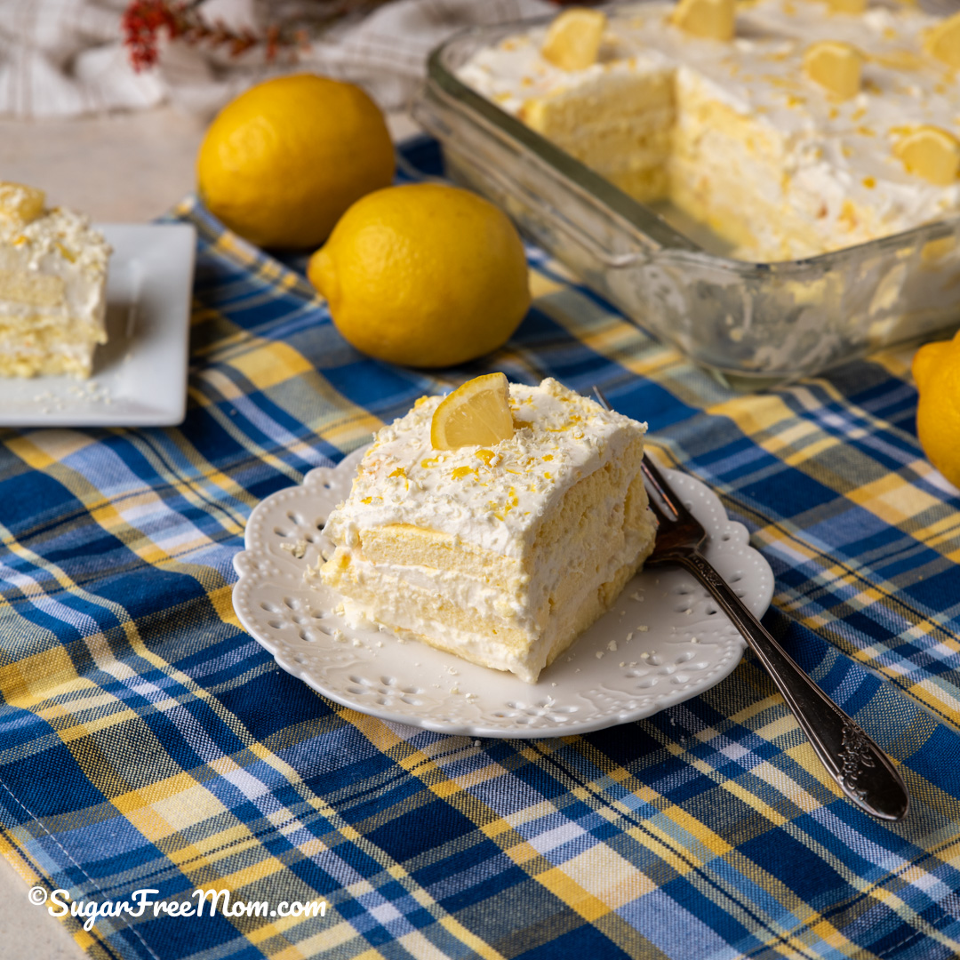 Sugar Free Gluten Free Lemon Tiramisu