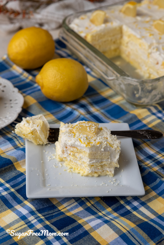 Keto Lemon Tiramisu