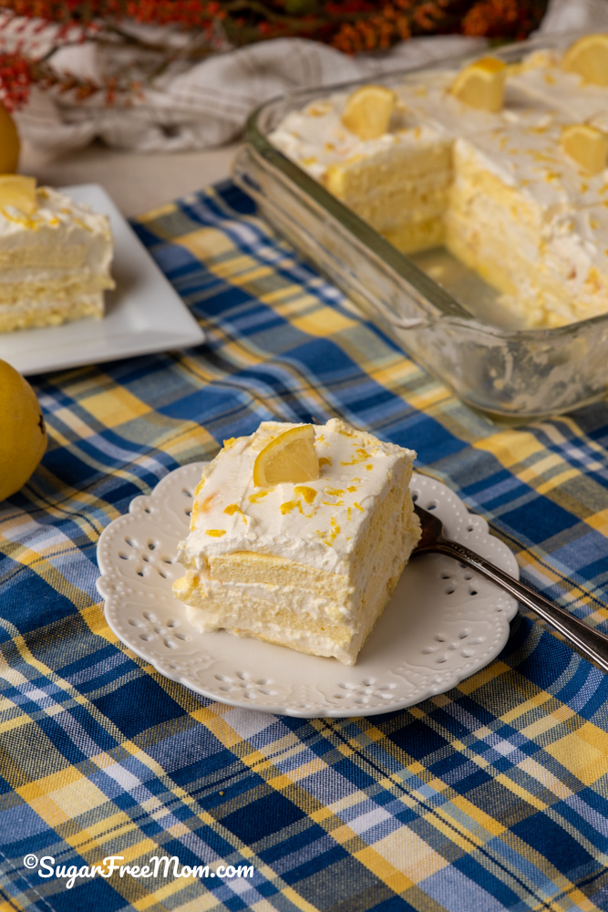 Quick Low Carb Gluten Free Keto Lemon Tiramisu