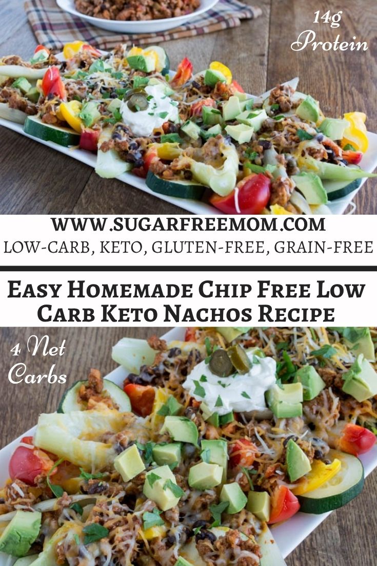 Easy Homemade Chip Free Low Carb Nachos
