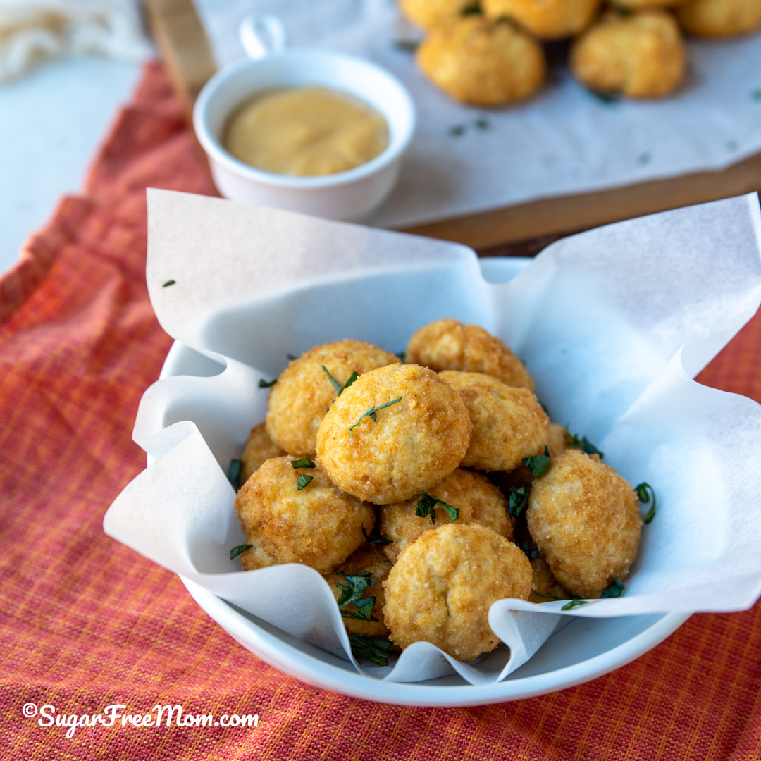 easy low carb keto popcorn chicken