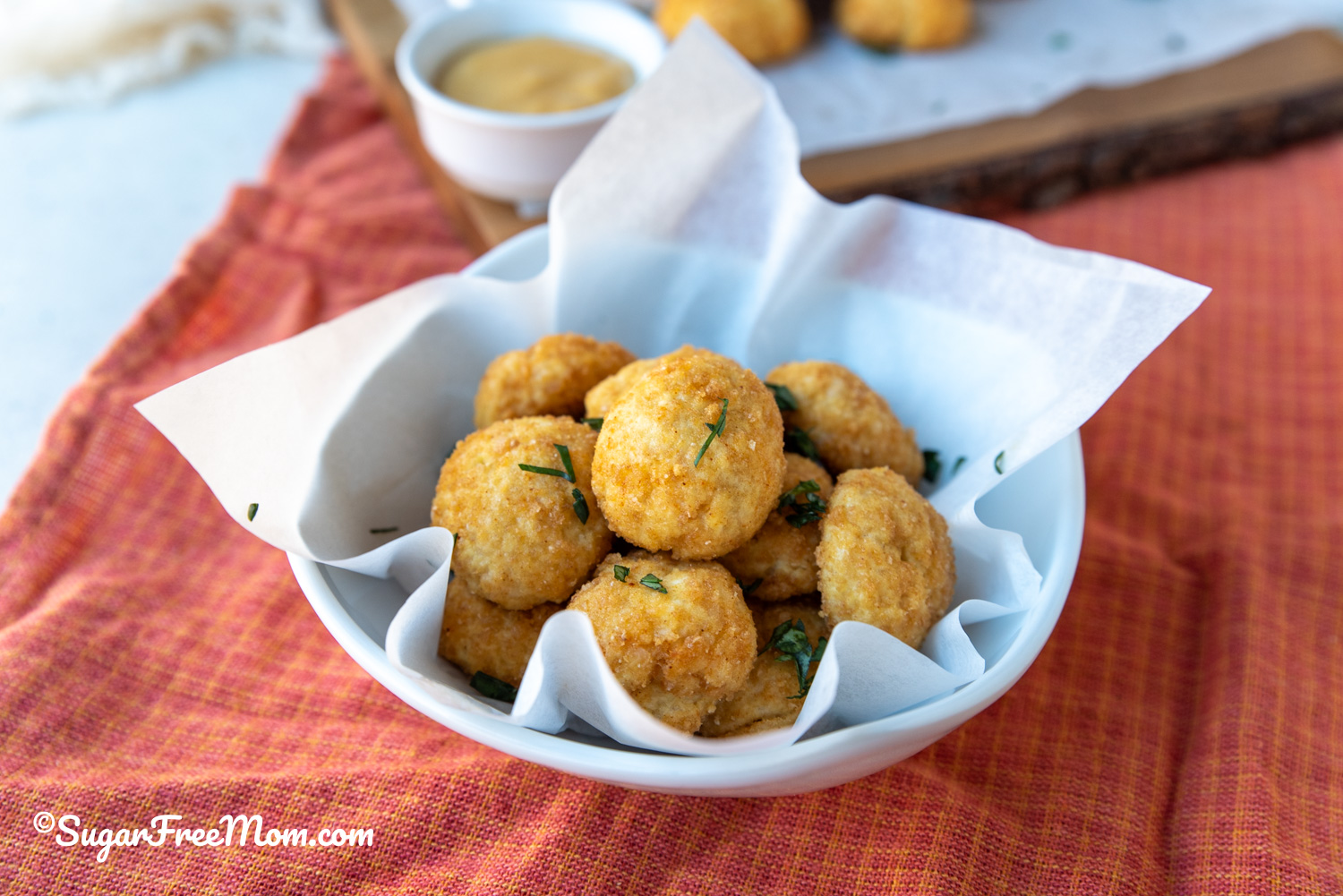 keto popcorn chicken