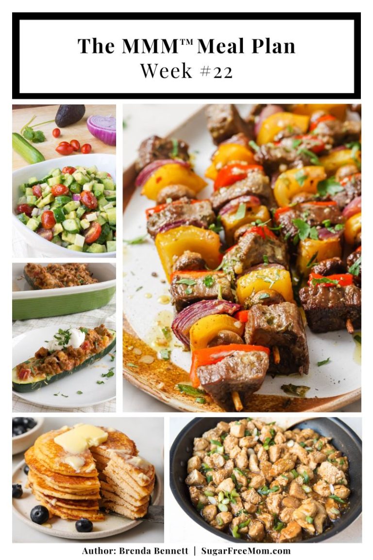 Simple High Protein Midlife Macro Meal Plan for Women Over 40